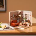 RoboTime 3D-Puzzle Miniaturhaus Gemütliches Wohnzimmer