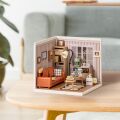 RoboTime 3D-Puzzle Miniaturhaus Gemütliches Wohnzimmer