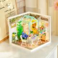 RoboTime 3D-Puzzle Miniaturhaus Gemütliches Esszimmer