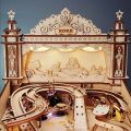 RoboTime Mechanisches 3D-Puzzle aus Holz Flipperautomat