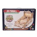RoboTime Mechanisches 3D-Puzzle aus Holz Flipperautomat