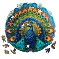 EscapeWelt Holzpuzzle Pfau 200 Teile