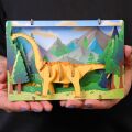 EscapeWelt 3D-Holzpuzzle Brontosaurus