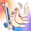 EscapeWelt 3D-Holzpuzzle Einhorn