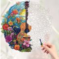 EscapeWelt Holzpuzzle Gitarre 200 Teile