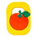 Fauna Alphabet Buchstabe O orange
