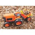 Green Toys Traktor mit Traktor orange