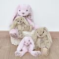 Doudou Histoire d'Ours Plüschtier rosa Kaninchen 40 cm