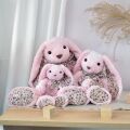 Doudou Histoire d'Ours Plüschfreund rosa Kaninchen 50 cm