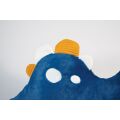 Doudou Histoire d'Ours Plüschtier blau Dinosaurier 40 cm