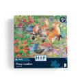 HOP Puzzle Füchse im Garten 1000 Teile