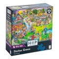 HOP Puzzle Dorffest im Stil der Sechzigerjahre 250 große Teile