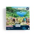 HOP Puzzle Blick auf den See 500 große Teile