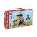 Jeujura Holzbausatz 270 Teile Burg mit Katapulter