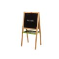 Jeujura Multifunktionales Holzbrett 54x54 cm mit Papierrolle