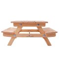 Bigjigs Toys Picknickbank aus Holz für Puppen
