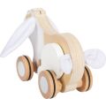 small foot Holz Ziehspielzeug Hase mit Raschelohren