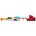 small foot Holztransporter mit Autos