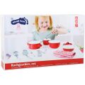 small foot Kinderbesteck aus rotem Metall