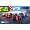 Lena Rennwagen Formel orange