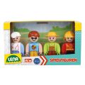 Lena Workies Figuren-Set mit beweglichen Beinen, dekorativer Karton