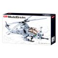 Sluban Armee Modellbausteine M38-B0838 Kampfhubschrauber AH-1Z Viper