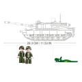 Sluban Model Bricks M38-B0839 Deutscher Kampfpanze Leopard 2A5