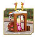 Sluban Girls Dream Village M38-B0870 Obststand und Springbrunnen aus der Zeit