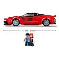 Sluban Modelle M38-B0955 Roter italienischer Sportwagen