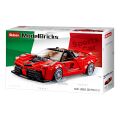 Sluban Modelle M38-B0955 Roter italienischer Sportwagen