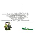 Sluban Modellbausteine M38-B1010 Kampfpanzer STRV103