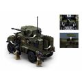 Sluban Model Bricks M38-B1179 Gepanzertes Kampffahrzeug Typhoon VDVS im Maßstab 1:35