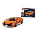 Sluban Model Bricks M38-B1508 Sportwagen orange im Maßstab 1:32
