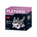 Sluban Pleyerid M38-P8017 Mechanische Katze grau-weiß