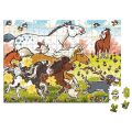 Magellan Puzzle Die Haferhorde Auf die Möhre, fertig, los! 200 Stück