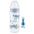 NUK FC+ Trinkflasche mit Temperaturkontrolle 300 ml BOX - Flow Control Sauger 1 Stück