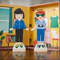 Petit Collage Magnetisches Puzzle - Beste Freunde