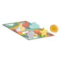 Petit Collage Robustes Regenbogenpuzzle aus Holz