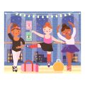 Petit Collage Wendepuzzle 2in1 Ballerinas