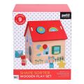 Petit Collage Jigsaw Puzzle Haus mit Tieren