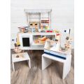 small foot Eiscreme-Stand Frisch