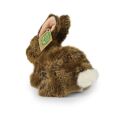 Rappa Braunes Plüschkaninchen liegend 17 cm ECO-FRIENDLY