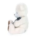 Rappa Teddybär mit Schleife und Aufnäher 27 cm beige