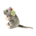 Rappa Plüsch-Maus sitzend 16 cm ECO-FRIENDLY