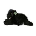 Rappa Plüsch Katze schwarz liegend 30 cm ECO-FRIENDLY