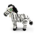 Rappa Stehendes Zebra aus Plüsch 30 cm ECO-FRIENDLY