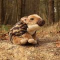 Rappa Plüsch-Wildschweinbaby sitzend 20 cm ECO-FRIENDLY