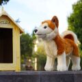 Rappa Akita Inu Plüschhund 30 cm ECO-FRIENDLY