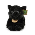 Rappa Plüschkatze schwarz 22 cm ECO-FRIENDLY