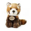 Rappa Plüsch Panda rot sitzend 18 cm ECO-FRIENDLY